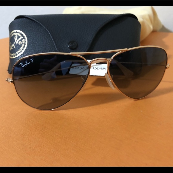 💰⬇️‼️ AUTHENTIC RAY-BAN (POLARIZED) SUNGLASSES - Picture 1 of 4